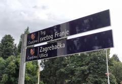 FOTO | U Čapljini postavljene nove ploče s nazivima ulica i trgova
