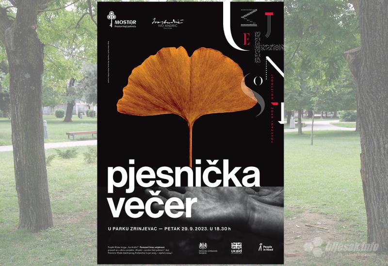 Mostar: Poezija u parku Zrinjevac   