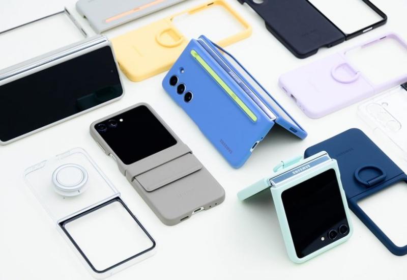 Istražite razigrani dizajn nove linije futrola za telefone Galaxy Z Fold5 i Z Flip5