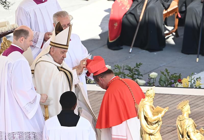 Papa Franjo imenovao 21 novog kardinala u Vatikanu