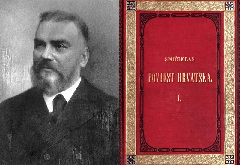 Tadija Smičiklas (Reštovo, Žumberak, 1. listopada 1843. - Zagreb, 8. lipnja 1914.) - Prije 180 godina rođen Tadija Smičiklas – autor prve sinteze povijesti Hrvata