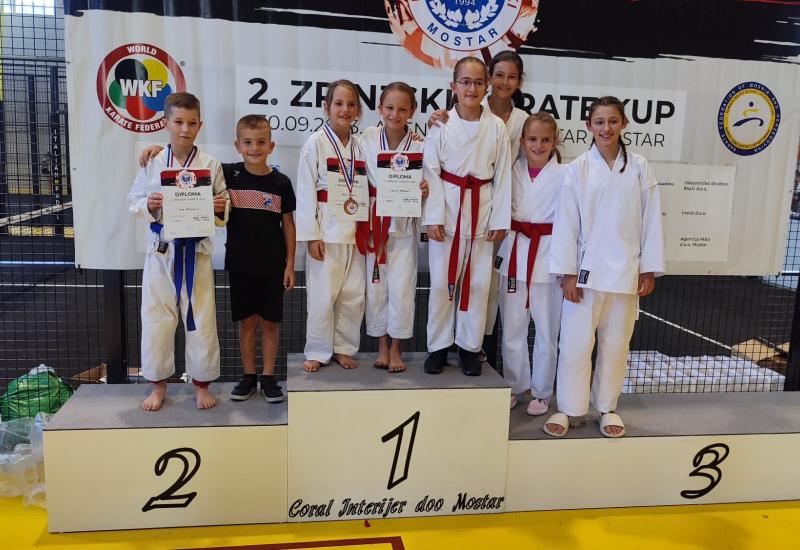 Karate klub Široki Brijeg upsješan na dva turnira