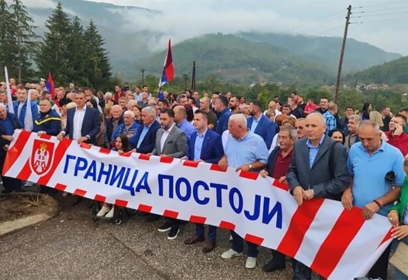 Srbi opet izašli na međuentitetsku liniju - Srbi opet izašli na međuentitetsku liniju