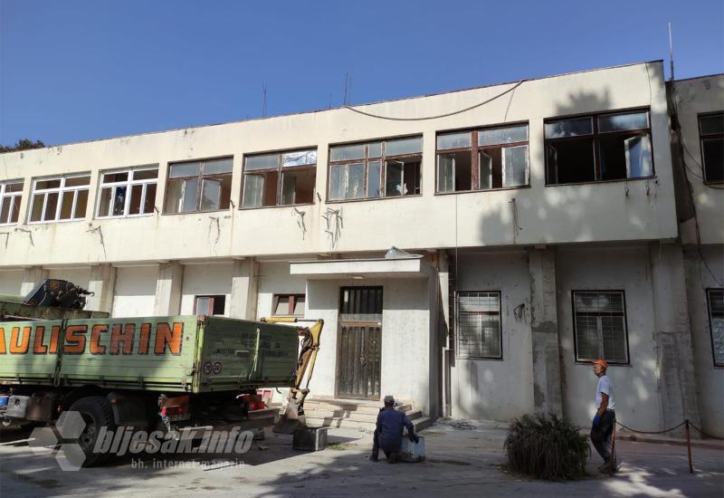 FOTO | Obnavlja se zgrada MUP-a u Čapljini