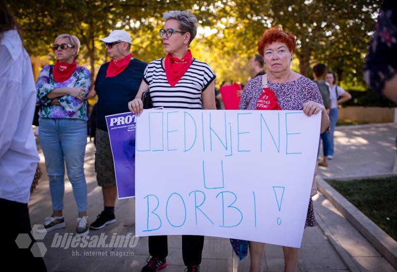 FOTO | Poruka iz Mostara: Žrtve moraju biti zaštićene, a počinitelji kažnjeni! 