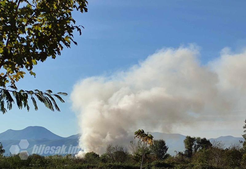 Požar na deponiji u Čapljini: "Građani se guše u dimu"