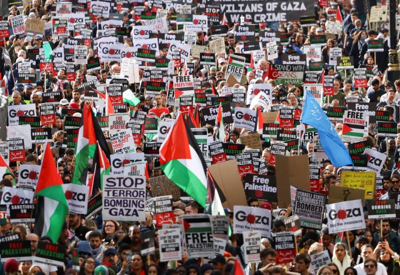 100.000 ljudi na ulicama Londona: "Oslobodite Palestinu!" 