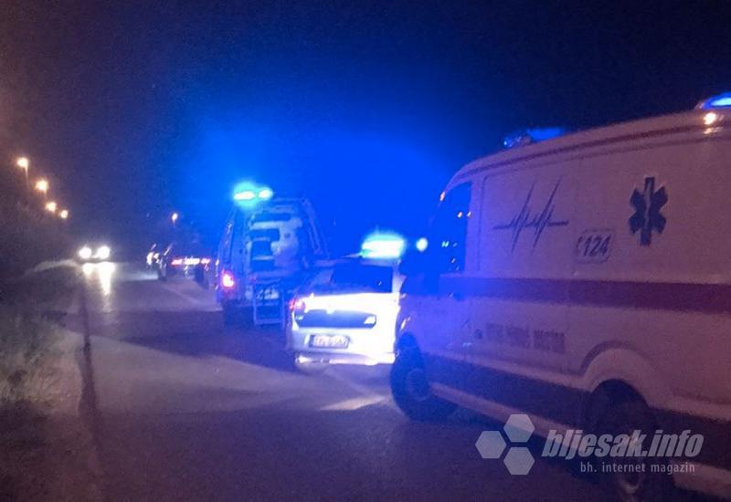 Mostar - Dvije osobe ozlijeđene u prometnoj kod Uborka