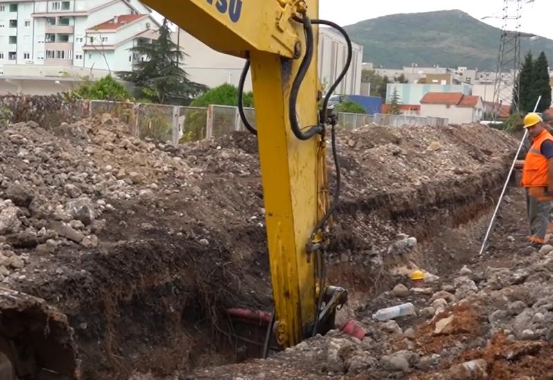 Radovi od Rudnika do Bakijine Luke - Omogućit će se bolja opskrba vodom građana Mostara