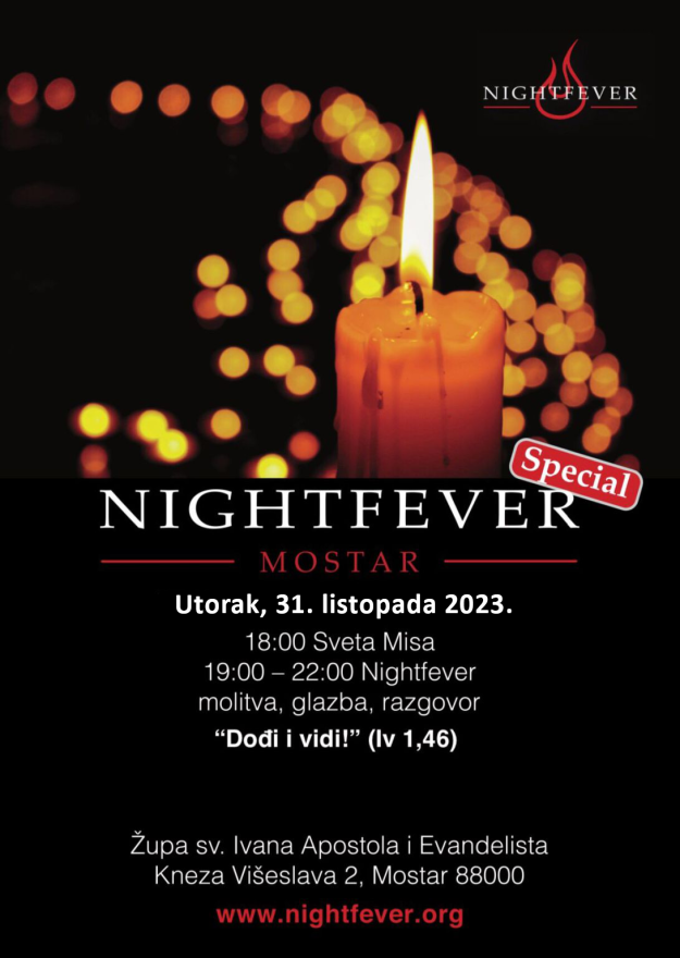 Nightfever - Nightfever u župi sv. Ivana Apostola i Evanđelista