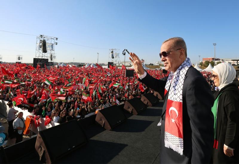 Erdogan: Izraele, pred cijelim svijetom te proglašavamo ratnim zločincem