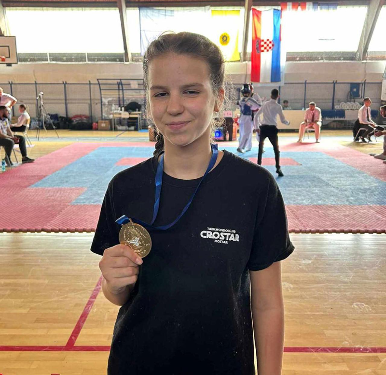 Mia Ivanković - Taekwondo klub Cro Star 