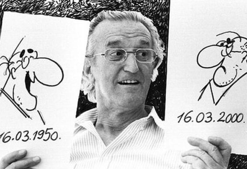 Ismet Ico Voljevica (Mostar, 18. srpnja 1922. – Zagreb, 30. listopada 2008.) - Prije 15 godina preminuo je proslavljeni karikaturist Ico Voljevica
