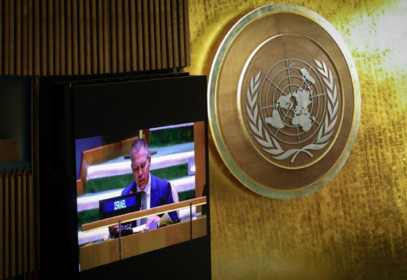 Izraelski veleposlanik u UN-u zakačio žutu zvijezdu. Palestinski predstavnik: ‘Gaza je pakao na Zemlji’