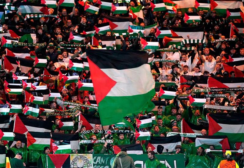Zastave Palestine kod navijača Celtica - Celtic poništio sezonske ulaznice svojim navijačima zbog palestinske zastave