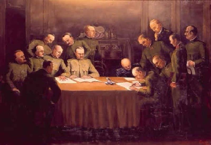 Kapitulacija Austro-Ugarske 1918., ilustracija - Na današnji da 1918. kapitulirala je Austro-Ugarska