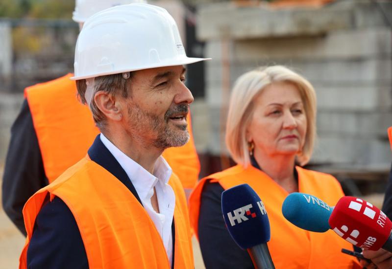 Ivan Vukoja - Političari obišli gradilište HNK Mostar: Jedna od najznačajnijih kulturnih investicija