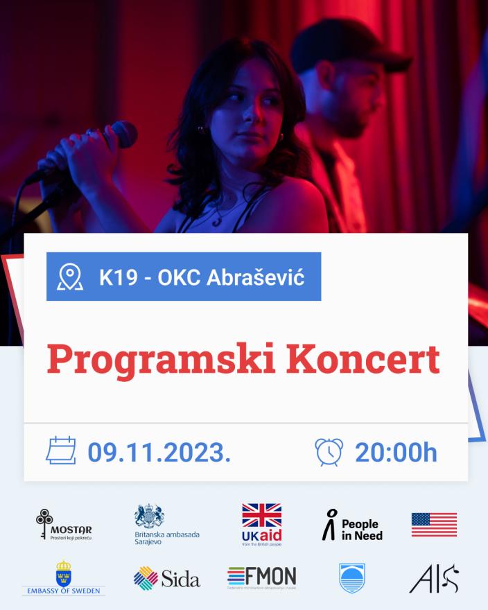Mostar Rock School s ponosom najavljuje svoj prvi Programski koncert  za akademsku godinu 2023/24 - Rezervirajte kalendar - u četvrtak je događaj koji će oživjeti Mostar