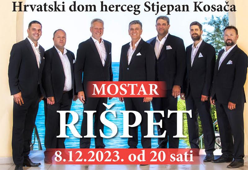 Grupa Rišpet 8. prosinca stiže u Mostar