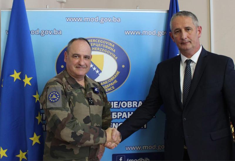 Galić se sastao s generalom Cottereauom: Važno nam je povjerenje u EUFOR