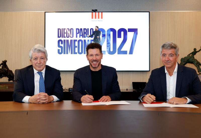 Simeone potpisao novi ugovor s Atleticom