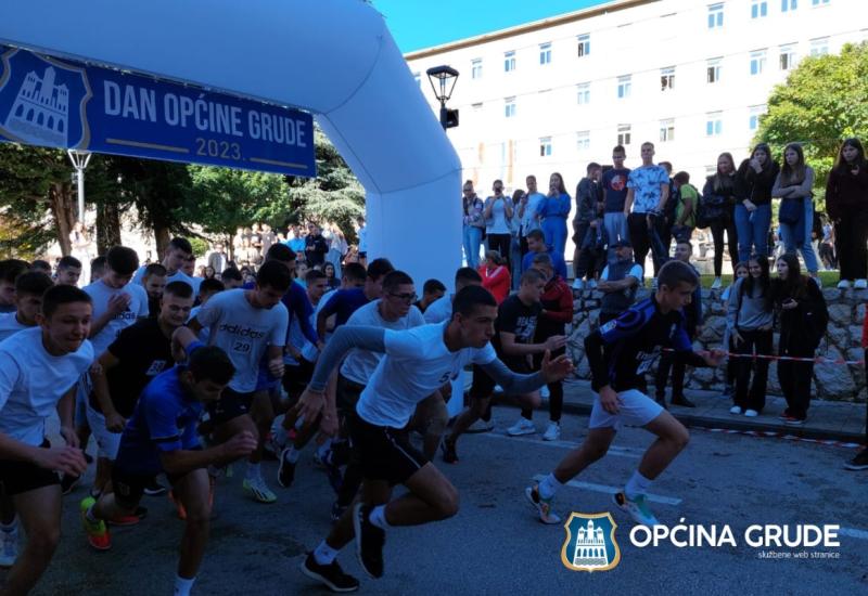 Ulična utrka u Grudama: Učenici pokazali tko je najbolji