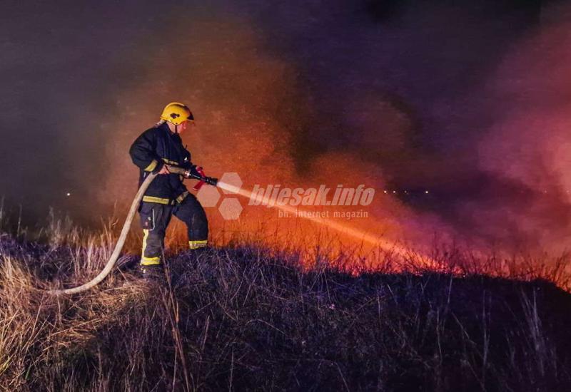 Pet požara u Mostaru