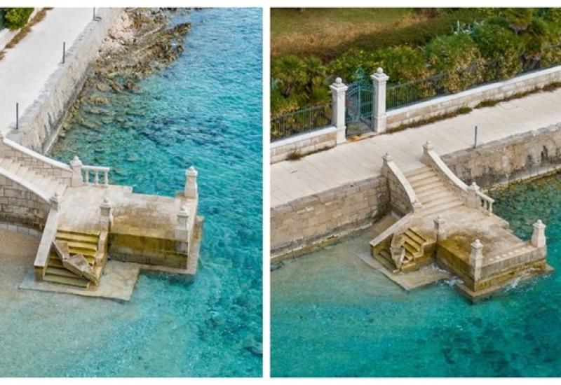U Hrvatskoj uništene stepenice s "najljepšim ulaskom u more"