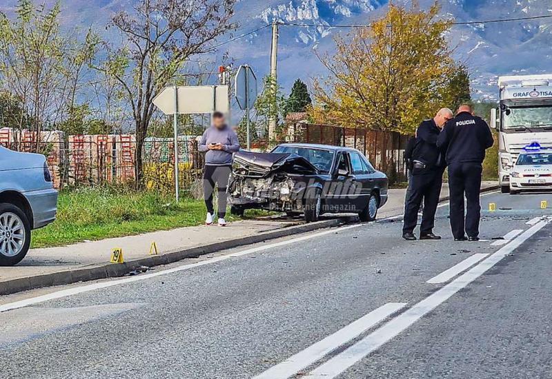 FOTO/VIDEO | Teška prometna nesreća u Mostaru: Na terenu hitna, vatrogasci i policija