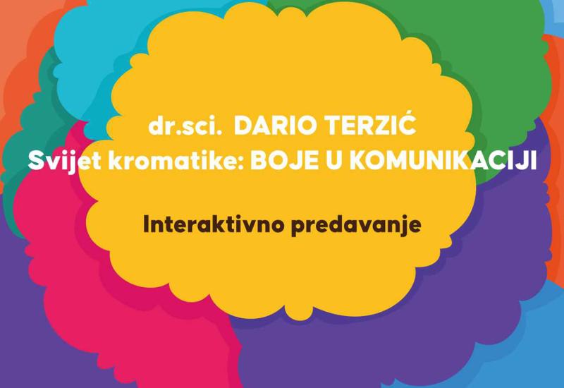 Predavanje 'Boje u komunikaciji' Darija Terzića u Centru za kulturu Mostar