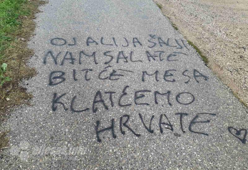 Vrapčići: Novi grafiti mržnje upućeni Hrvatima