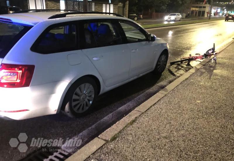 Mostar: Nastradao biciklist - FOTO | Mostar: Biciklist ozlijeđen u naletu automobila