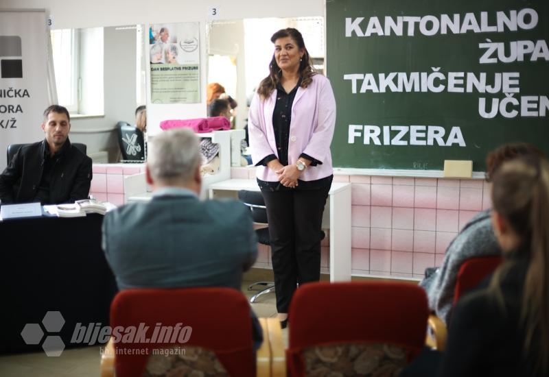 Školsko županijsko natjecanje u frizerskim vještinama - Mostar - učenici se natjecali u frizerskim vještinama