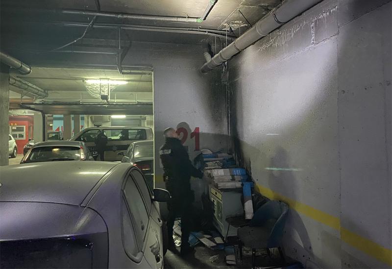 FOTO | Mostar: Dva požara u dvije podzemne garaže - izgorjela osobna imovina