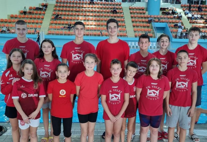 Plivači Veleža osvojili devet medalja u Sarajevu