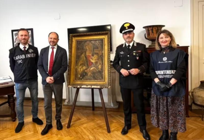 Botticellijeva slika vrijedna 100 milijuna eura pronađena u Italiji