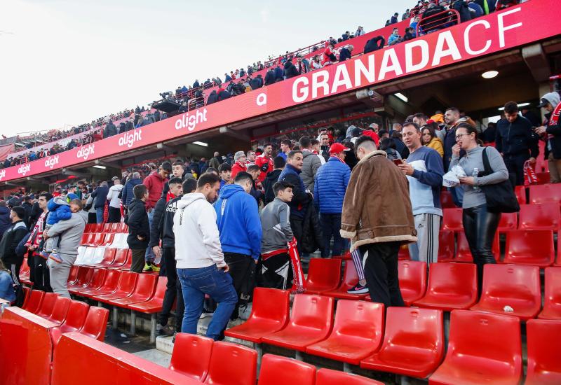 Stadion Granade CF - Utakmica prekinuta zbog smrti navijača u nastavku završila remijem