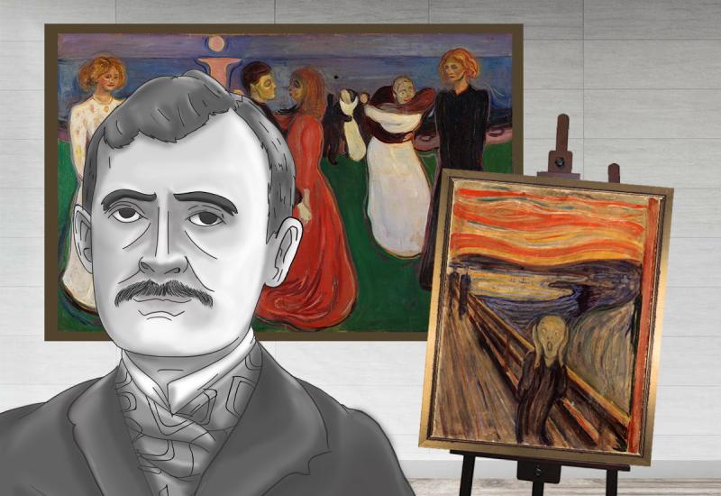 Edvard Munch (Loeten, 12. prosinca 1863. – Ekely, 23. siječnja 1944.) - Tjeskoba i depresija na slikarskome platnu: Prije 160 godina rođen autor 