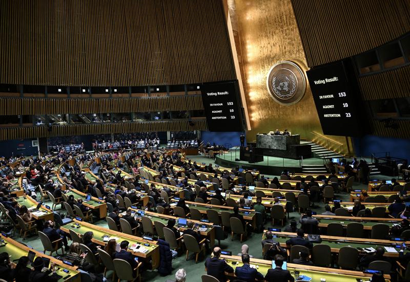 UN - BiH glasala za primjrje u Gazi
