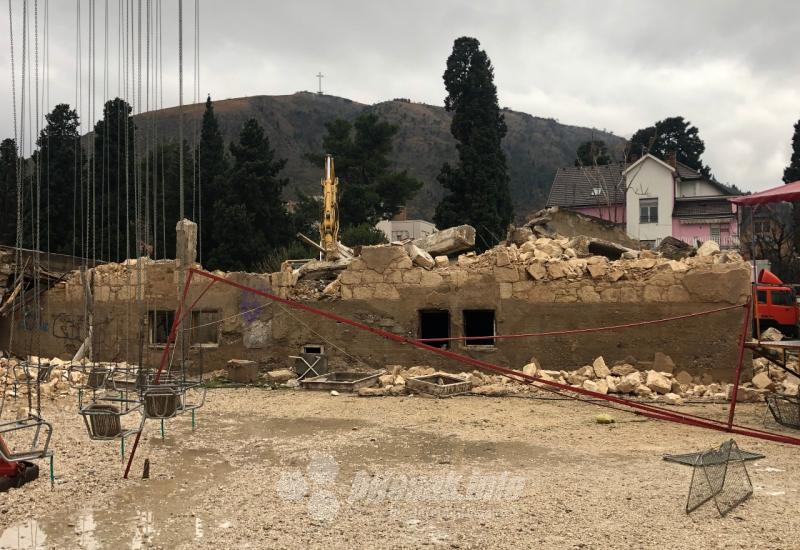 Rušenje Ville Nardelli - Mostar: Izbrisana Villa Nardelli