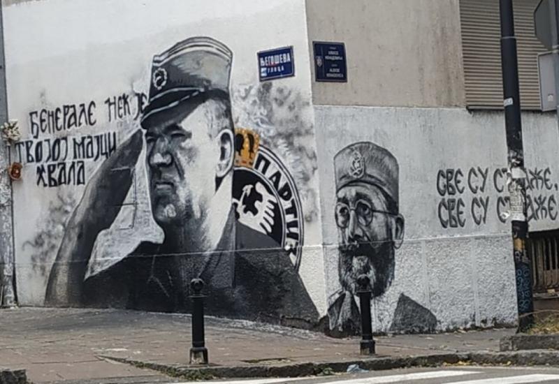 Aktivistica koja je na mural Ratka Mladića bacila jaja mora u zatvor