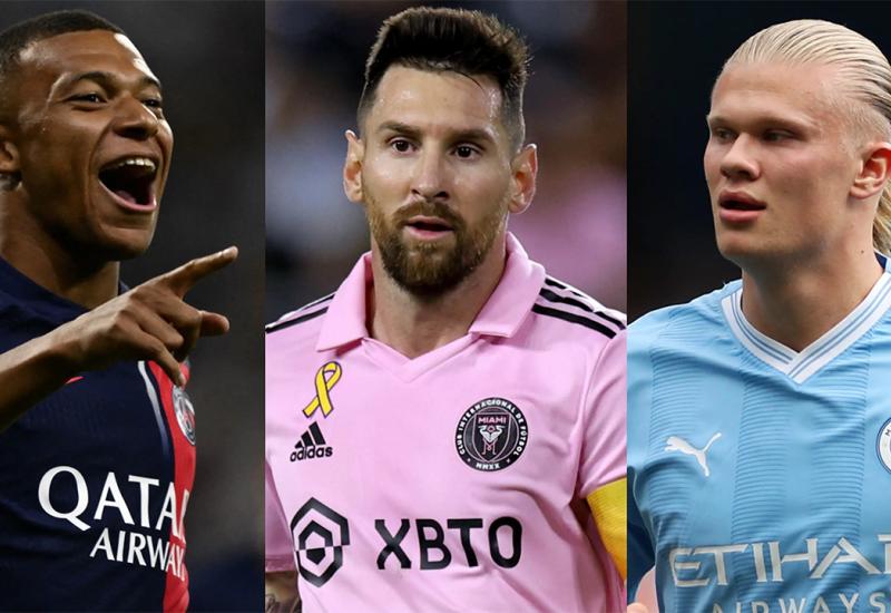 Haaland, Mbappe i Messi bore se za titulu nogometaša godine