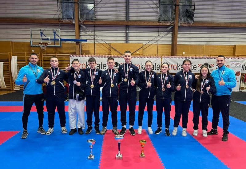 Karate klub Široki Brijeg prvak Hrvatske 