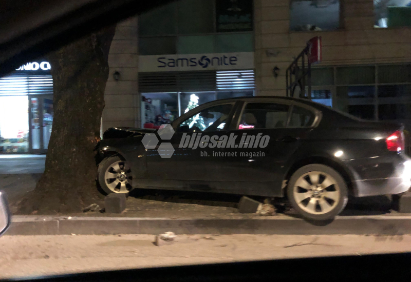 Prometna nesreća u Ulici KPK IV u Mostaru - Dvije prometne nesreće kod Rondoa, jedna osoba teško ozlijeđena