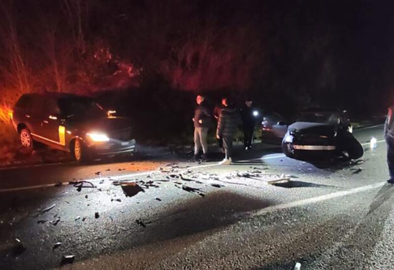 Prometna nesreća na Bradini - Prometna nesreća na M-17: Sudjelovalo više vozila