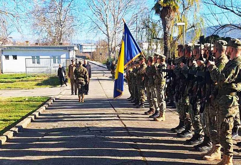 Zukan Helez na ceremoniji svečane zakletve - Helez u Čapljini: Oružane snage su se razvile u vojnu snagu prepoznatljivu u svijetu