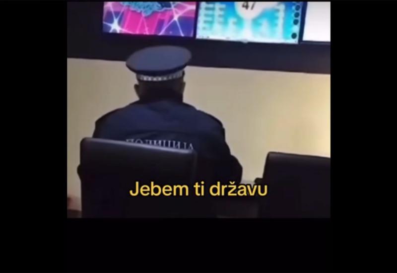 VIDEO | Policajac igra bingo u kladionici: "J.... ti državu i zakon"
