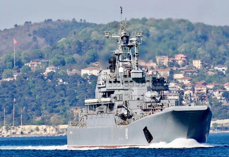 Ukrajinci uništili ruski ratni brod na Krimu
