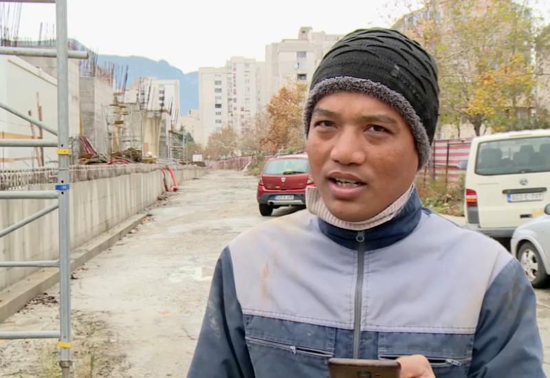 Sreća: Nepalski radnik dijeli iskustvo o životu i plaći u Mostaru