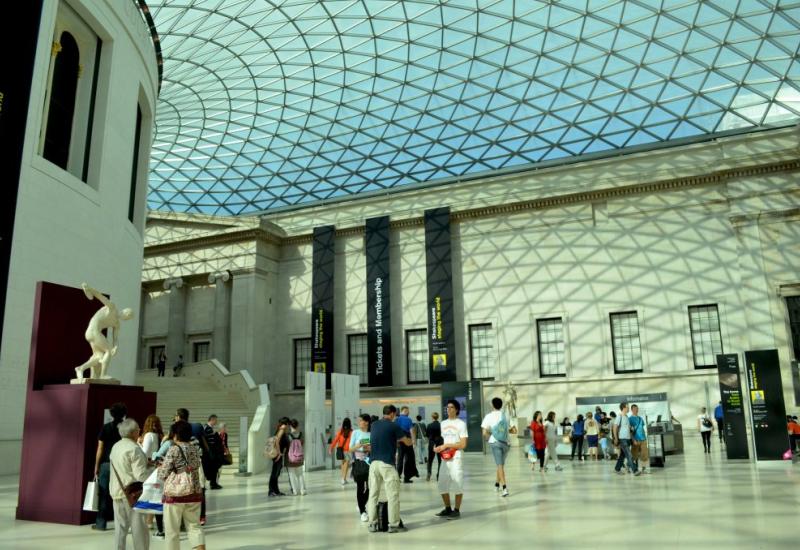 British Museum (Britanski muzej), London - 12 poznatih muzeja, od Londona do Seula, posjetiti sa svog kauča